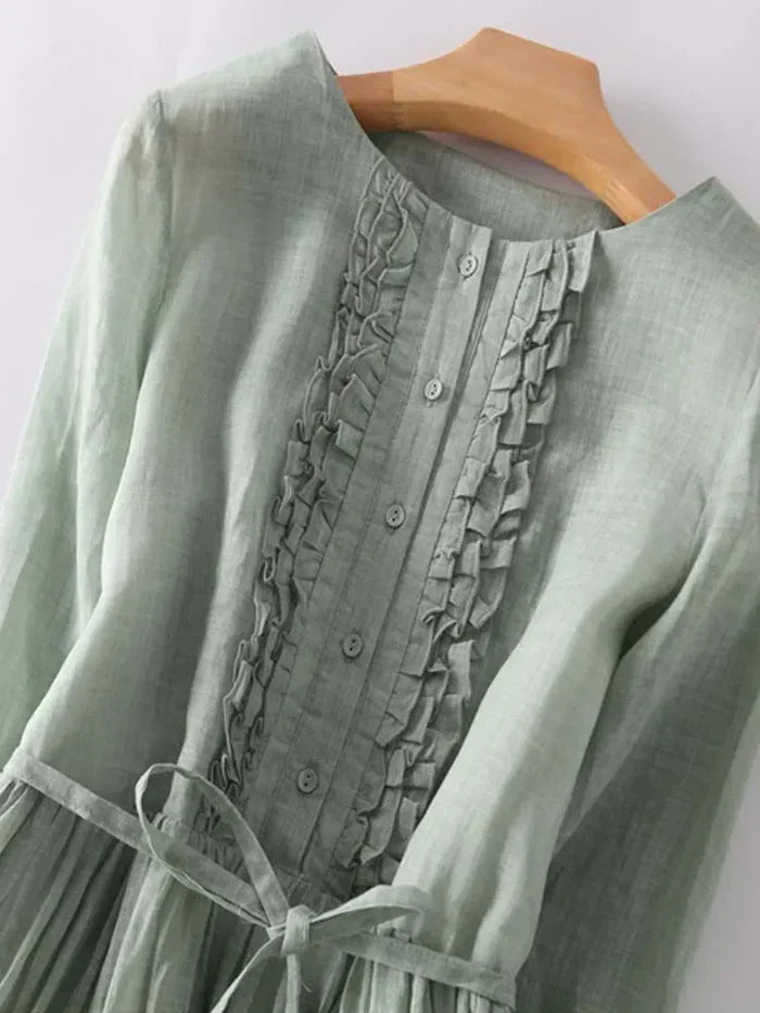 Echoarchiv | Elegantes Leinenkleid