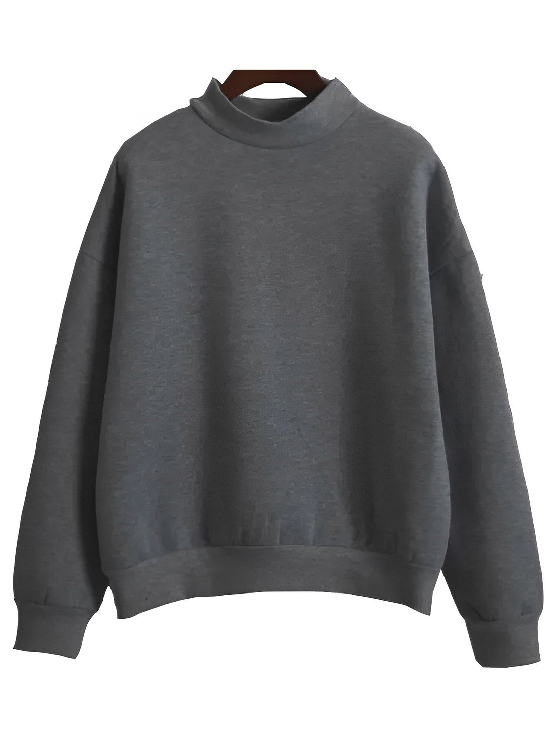 Bequemer, lockerer Basic-Pullover – Mavelle