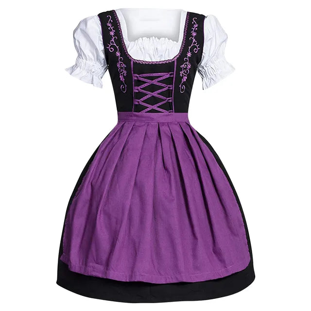 Bayerisches Oktoberfest Kostüm Trachtenkleid – Élara