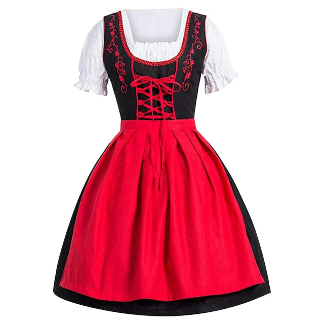 Bayerisches Oktoberfest Kostüm Trachtenkleid – Élara