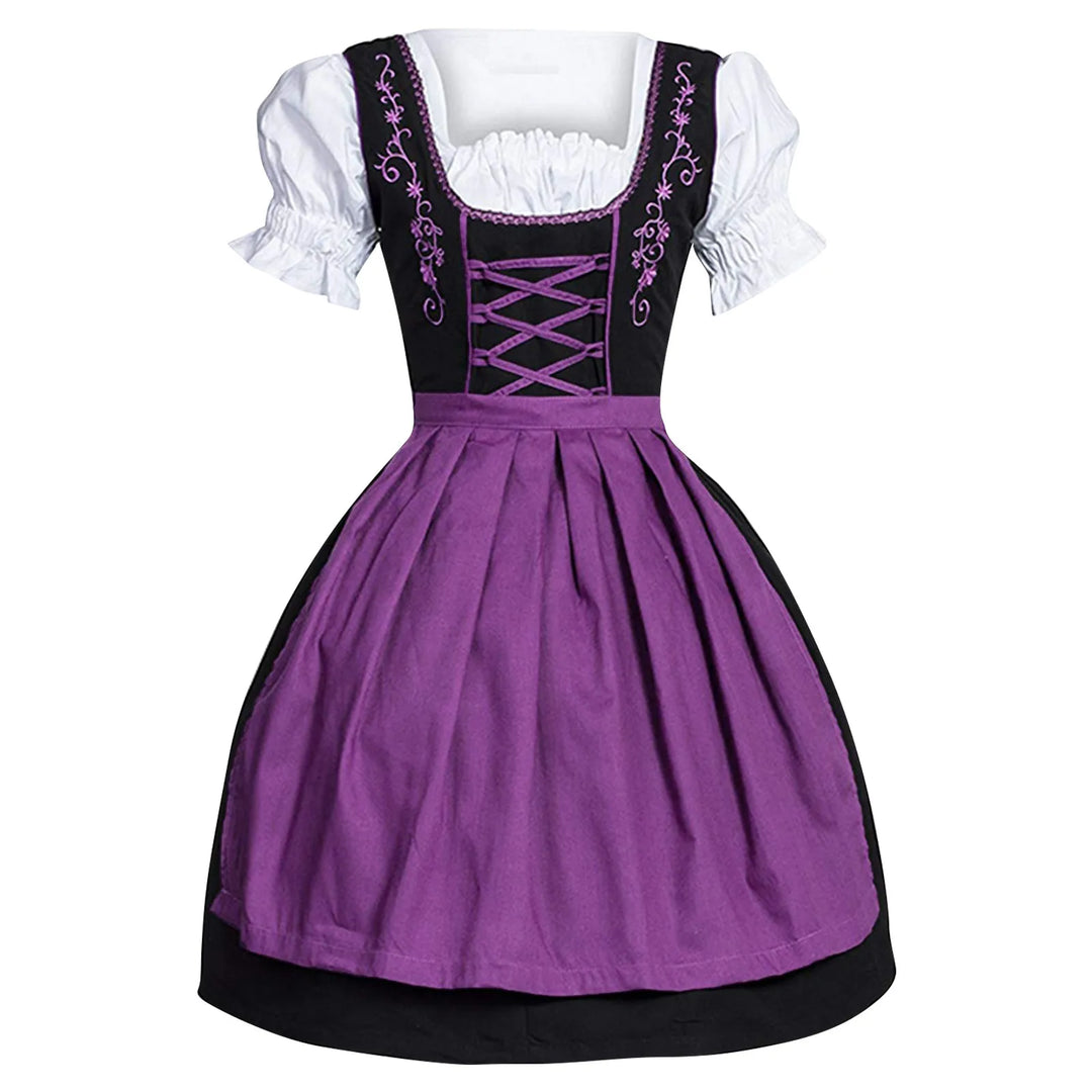 Bayerisches Oktoberfest Kostüm Trachtenkleid – Élara