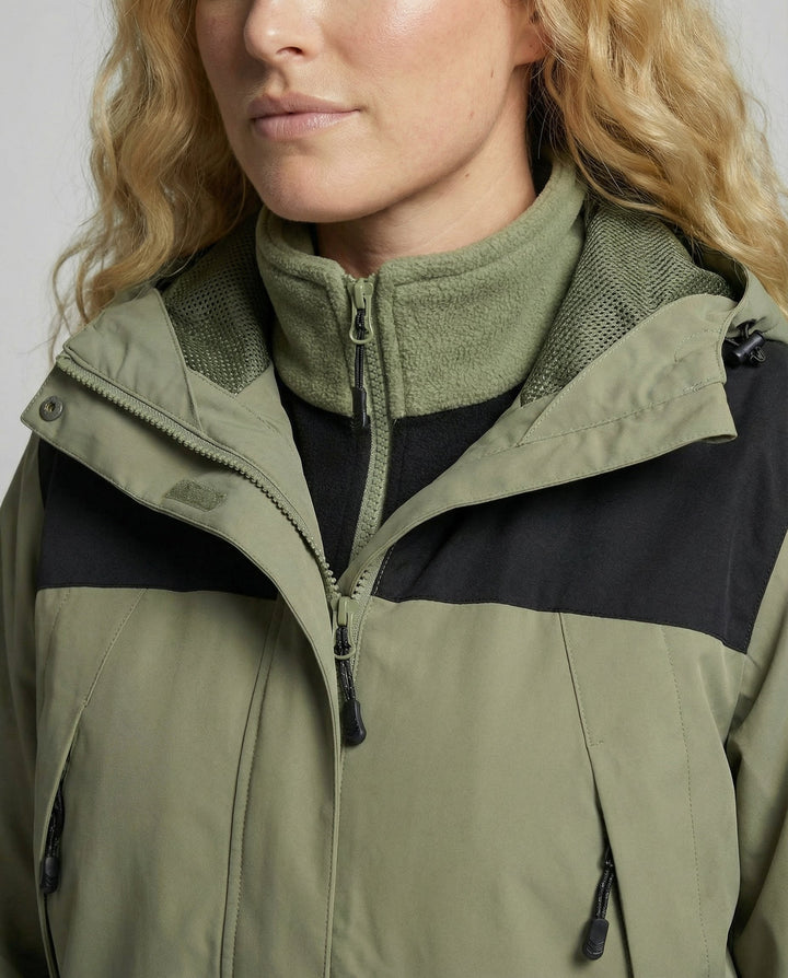 Warme Damen Winterjacke Fleece | Echoarchiv