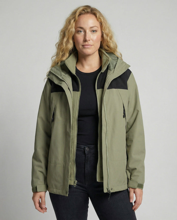 Warme Damen Winterjacke Fleece | Echoarchiv
