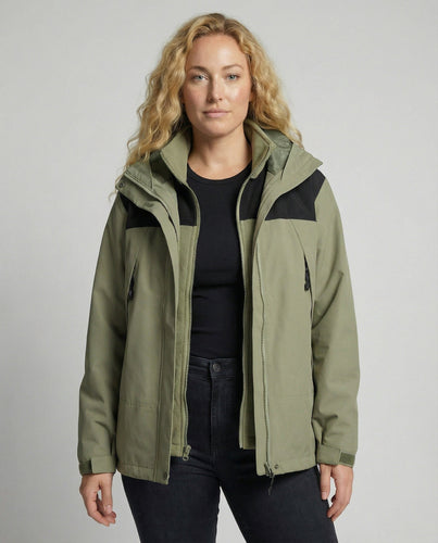 Warme Damen Winterjacke Fleece | Echoarchiv