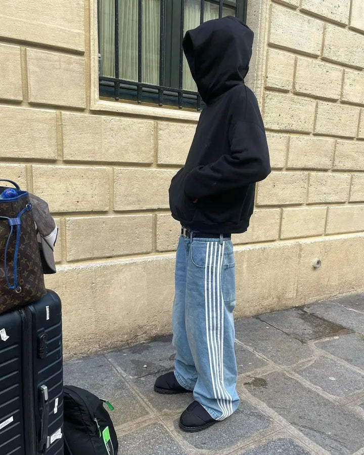 Echoarchiv - Baggy-JEchoarchivns mit hoher Taille