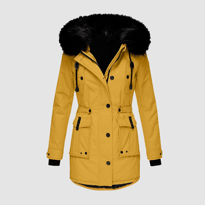 Echoarchiv | Gefütterte Wasserdichte Damen Winterjacke