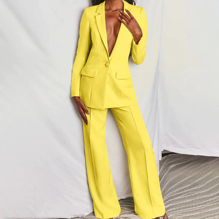 Set Elegantes Blazer und Hose-Set für Damen – Avérine