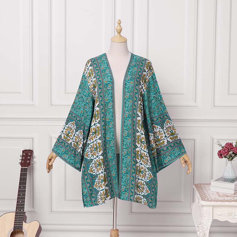 Echoarchiv | Boho-Kimono Ein Fröhlicher, Stilvoller Und Mittellanger Kimono!