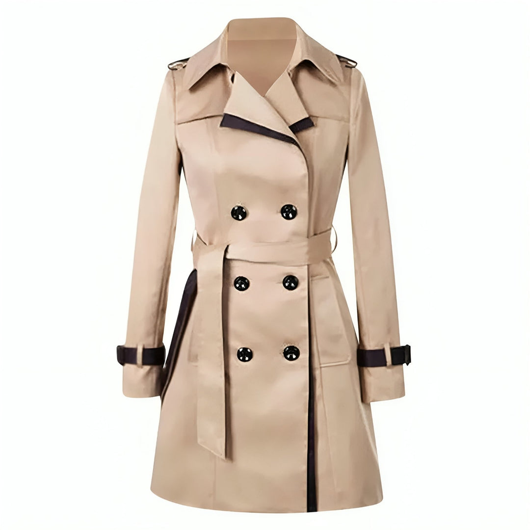 Echoarchiv | Damen Doppelt-knöpfiger Trenchcoat