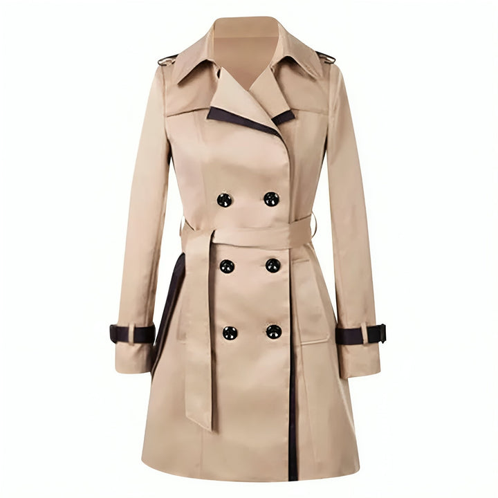 Echoarchiv | Damen Doppelt-knöpfiger Trenchcoat