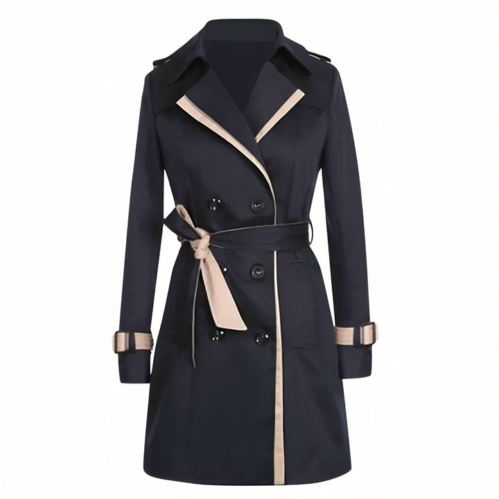Echoarchiv | Damen Doppelt-knöpfiger Trenchcoat