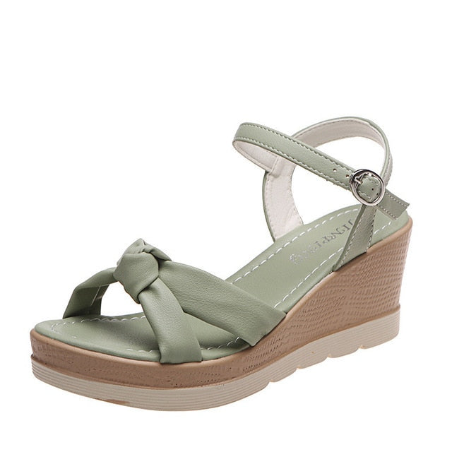 Echoarchiv | Elegante Sandalen mit Geknoteten Riemen für Damen