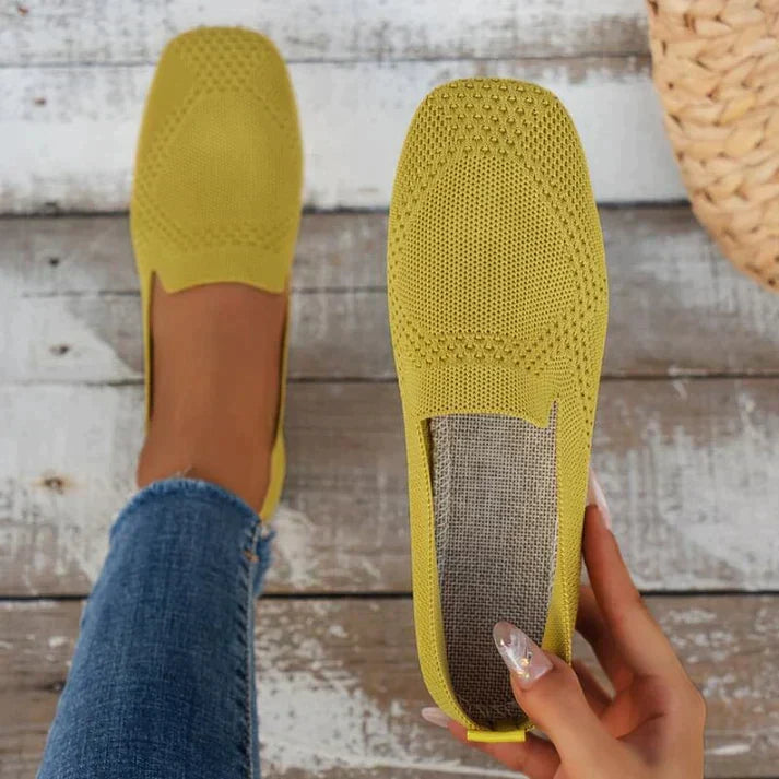 Sommer Mokassins | Slip-On | Bequem | Leinen Mokassins | Damenschuhe Echoarchiv