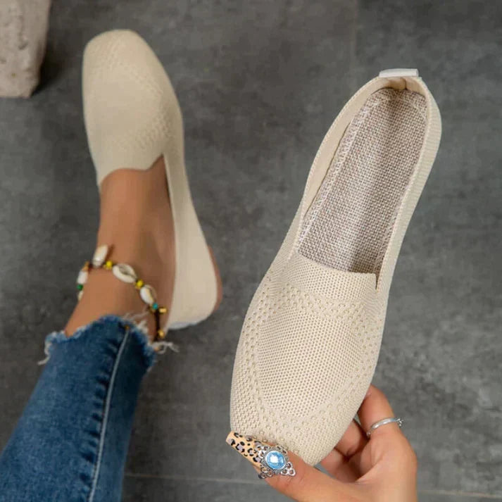 Sommer Mokassins | Slip-On | Bequem | Leinen Mokassins | Damenschuhe Echoarchiv