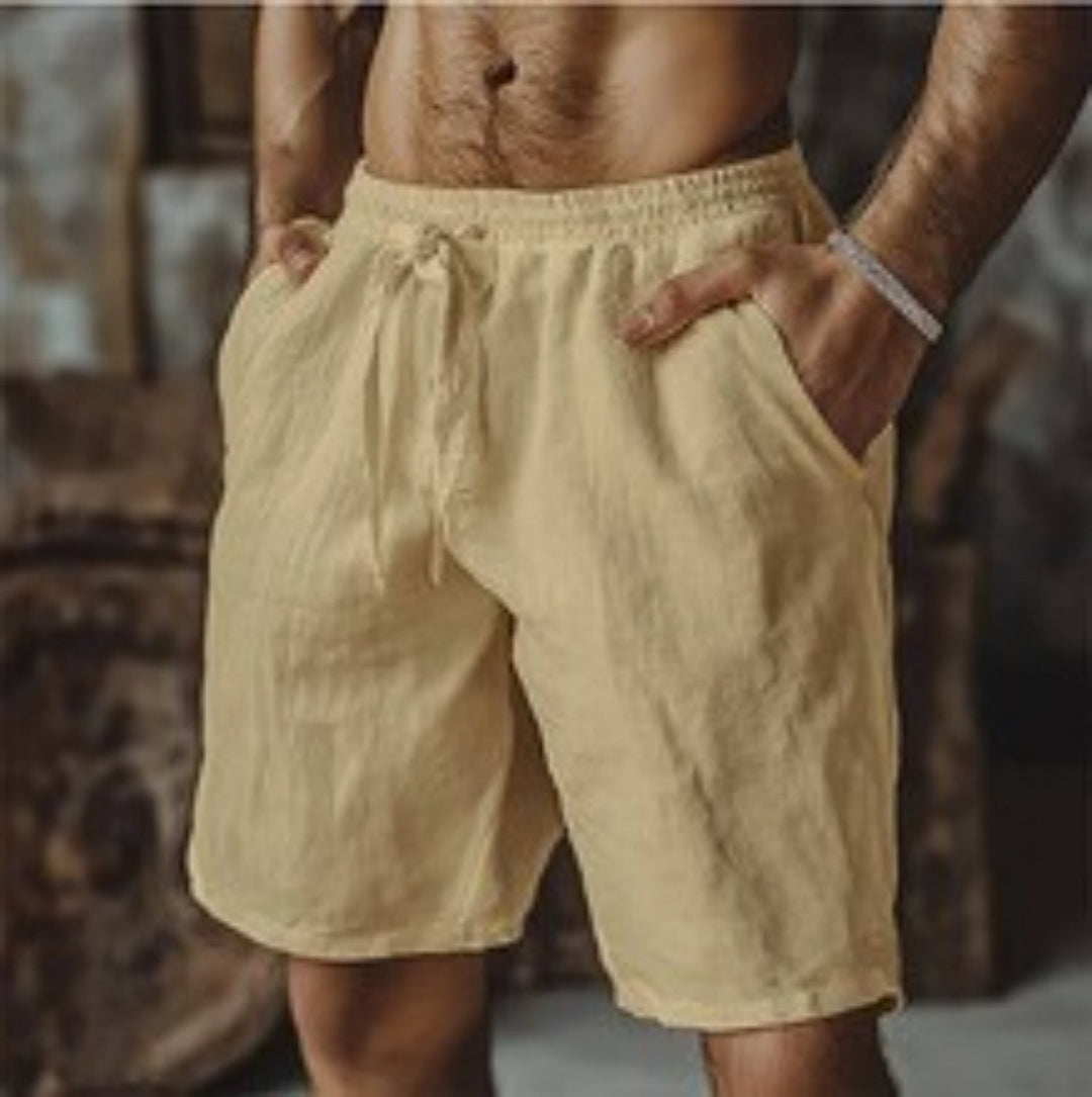 Echoarchiv | Herren-Schnürshorts aus Baumwolle