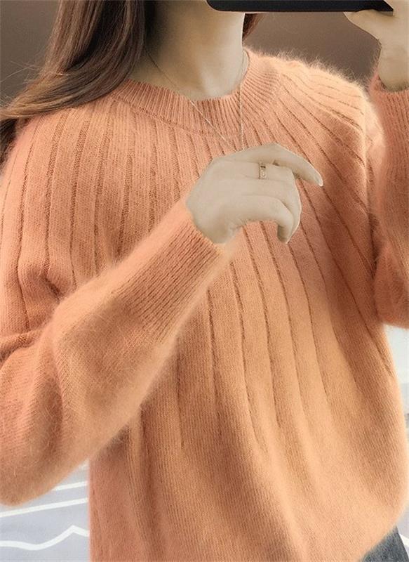 Echoarchiv Damen Strickjpullover In Verschiedenen Farben
