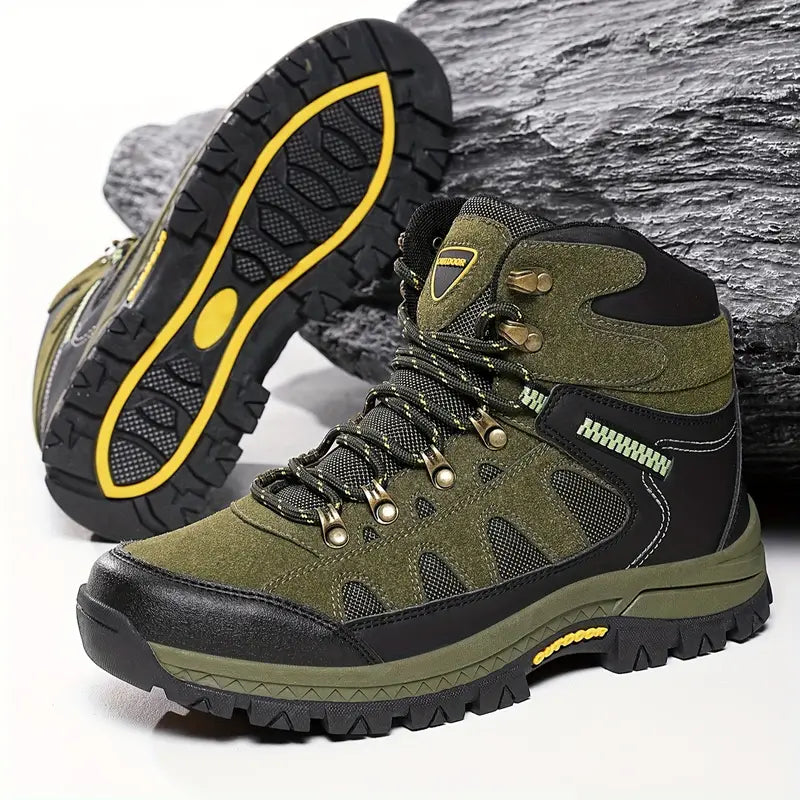 Echoarchiv | Herren Stilvolle Hohe Wanderschuhe