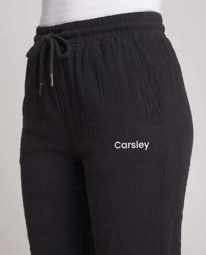 Damen Bequeme Freizeithose mit Lockerer Passform Echoarchiv