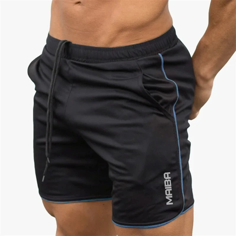 Slim Fit Badehose aus elastischem Stoff für Herren – Marzano