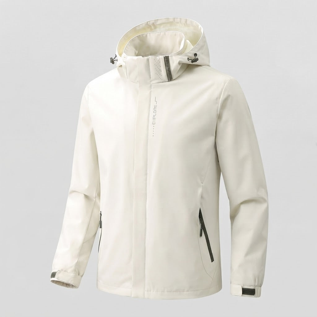 Herren Wind- und Wasserabweisende Sportjacke Echo Archiv