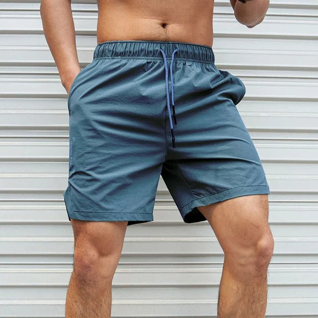 Echoarchiv | Atmungsaktive, Einfarbige Badeshorts für Männer mit Kordel