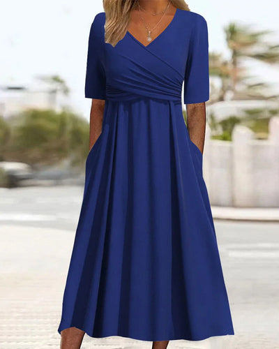 Echoarchiv | Elegantes Midi Kleid mit Bauchabdeckung