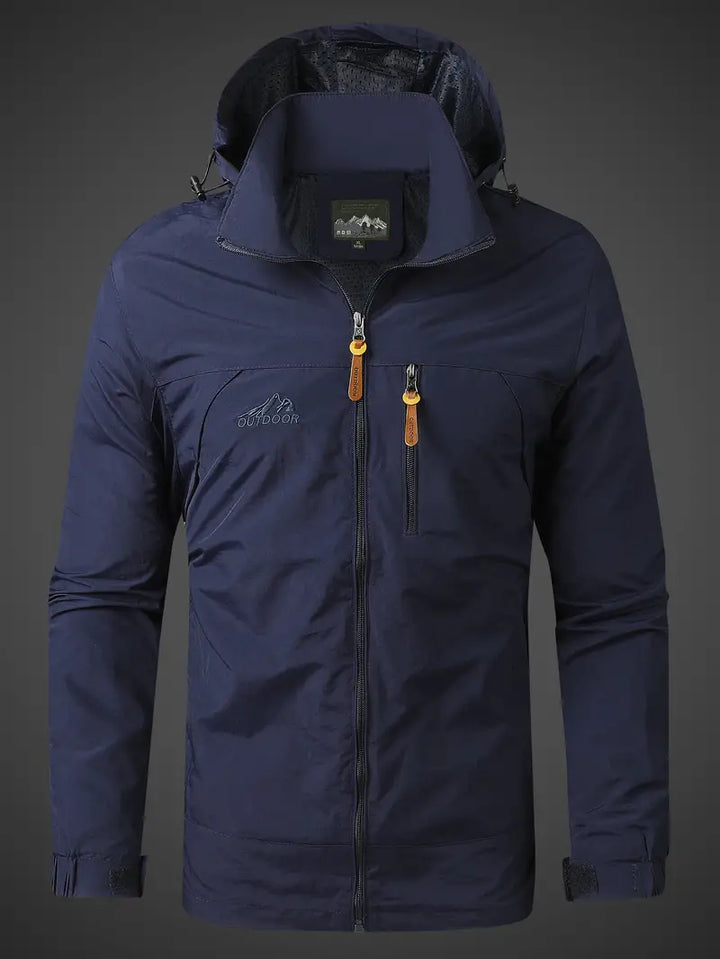 Echoarchiv | Wasser und Winddichte Herren Outdoor Jacke für Alle Aktivitäten