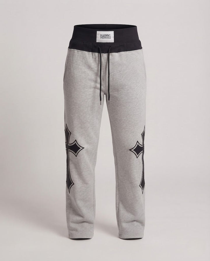 Damen Sport-Jogginghosen mit hoher Taille und grafischen Details Echoarchiv