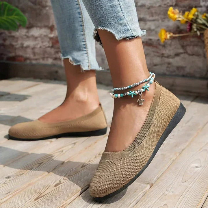 Echoarchiv | Orthopädische Sandalen Flache Loafers Schuhe Damen Bequem