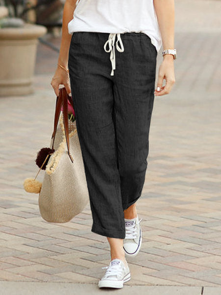 Echoarchiv | Bequeme Leinenhose Damen