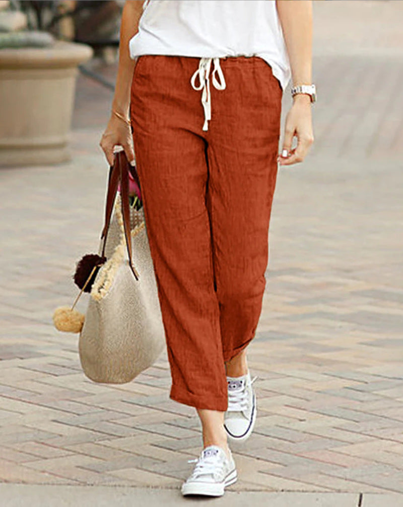 Echoarchiv | Bequeme Leinenhose Damen