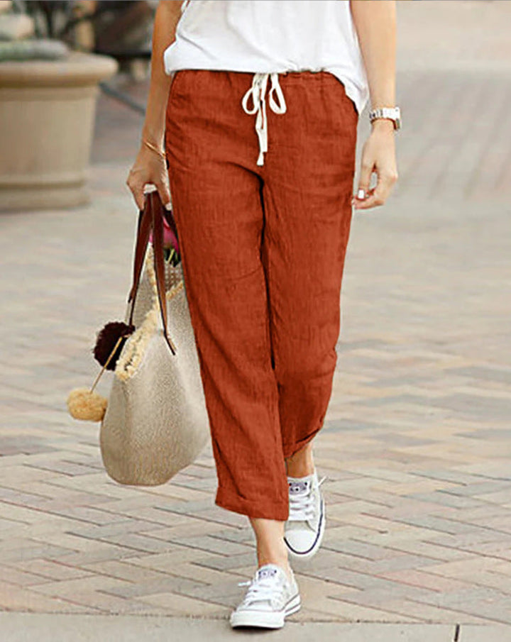 Echoarchiv | Bequeme Leinenhose Damen
