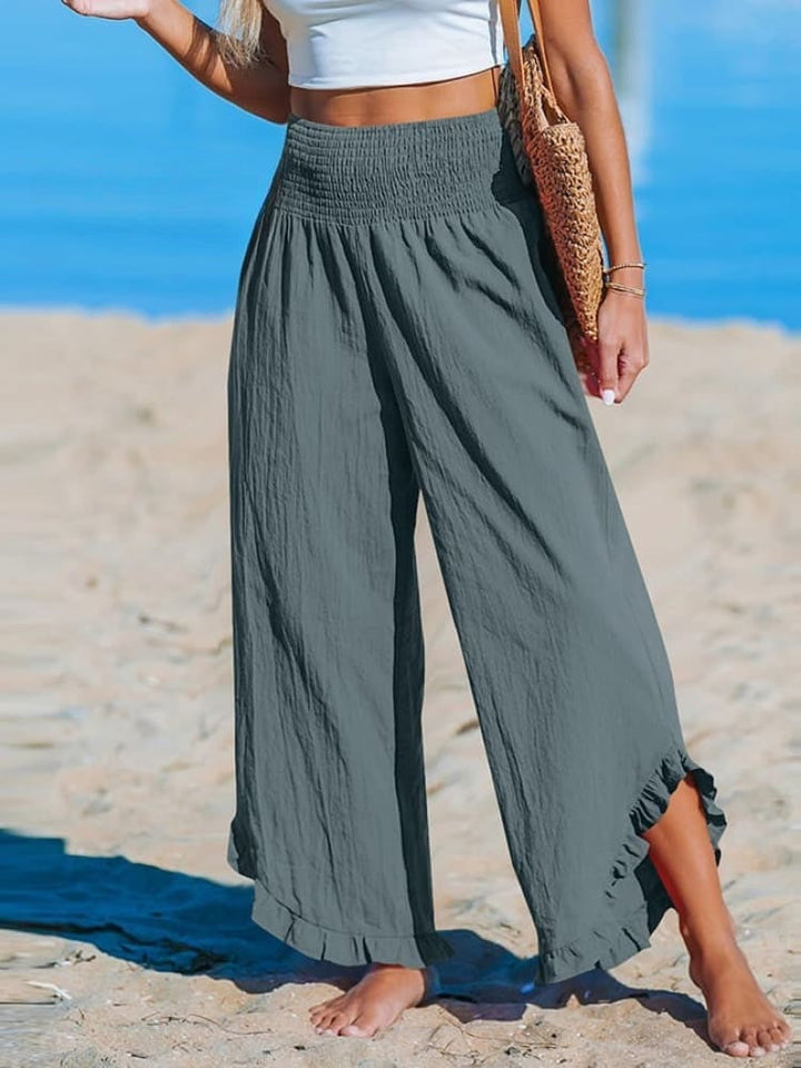 Echoarchiv | Women's Ruffles Freizeithemd