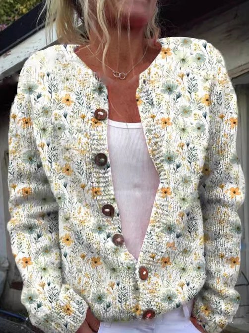 Echoarchiv | Weste mit Blumenmuster