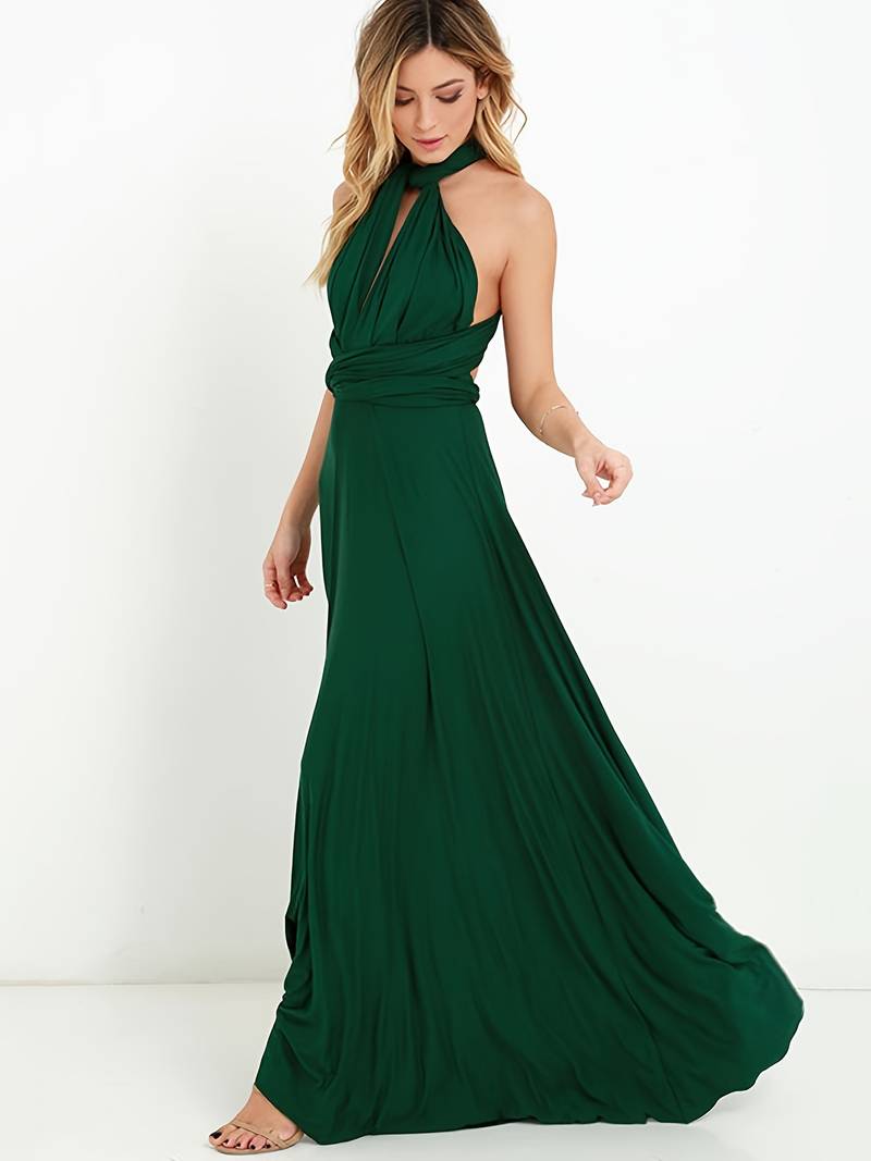 Echoarchiv | Elegantes Wandelbares Maxikleid