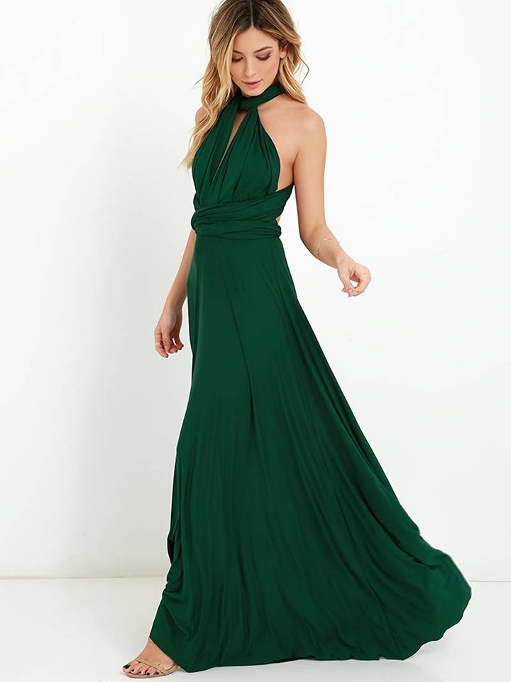 Echoarchiv | Elegantes Wandelbares Maxikleid