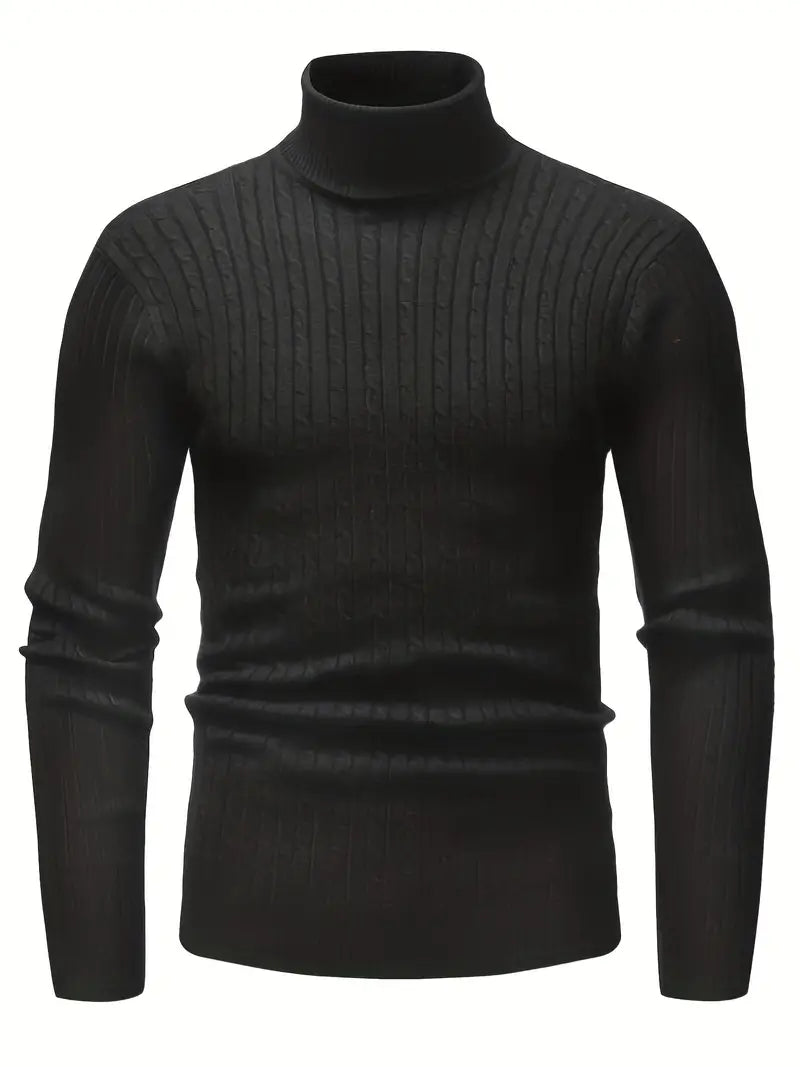 Echoarchiv - Strick Herren Rollkragenpullover