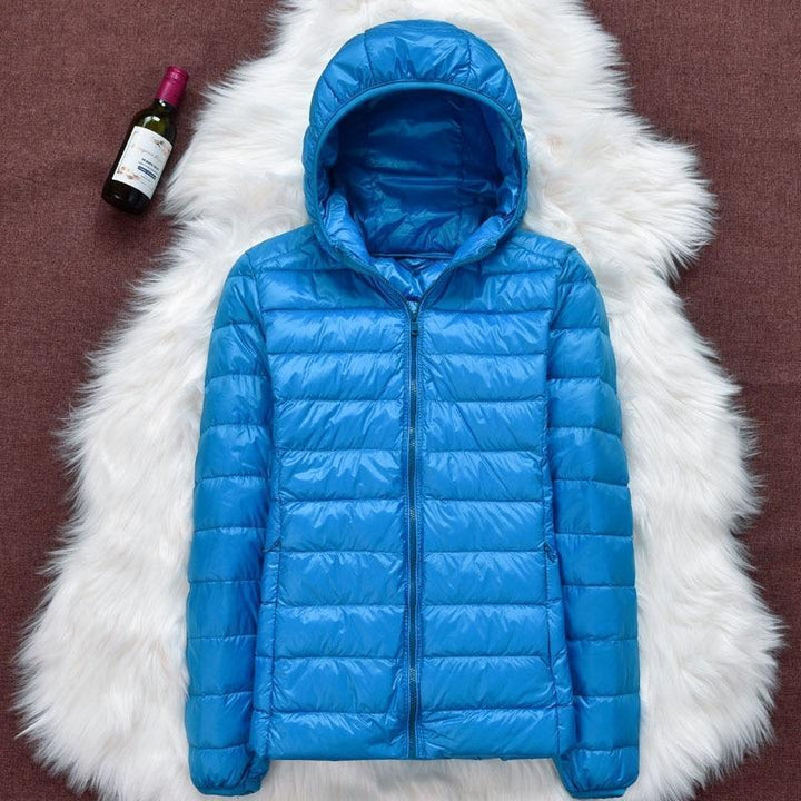 Echoarchiv | Daunenjacke mit Kapuze für Damen