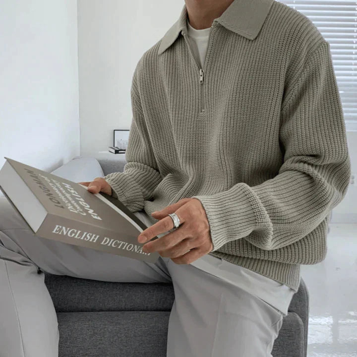 Echoarchiv | Halb-Kragen Pullover Ethan