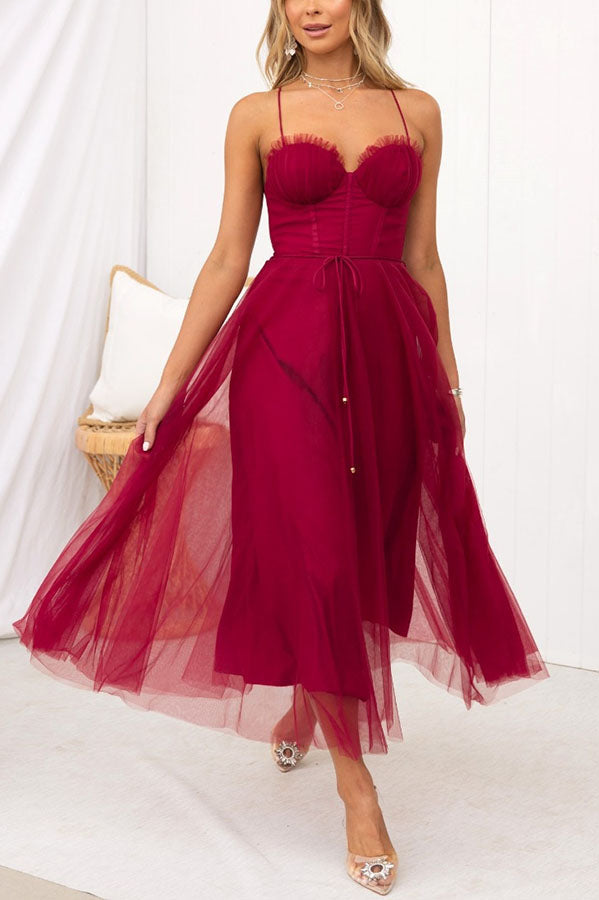 Echoarchiv - Modernes prinses chiffon Kleid