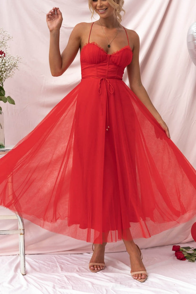 Echoarchiv - Modernes prinses chiffon Kleid