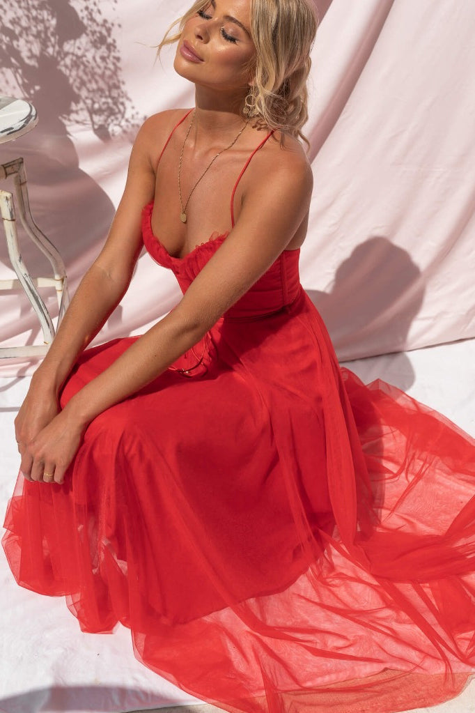 Echoarchiv - Modernes prinses chiffon Kleid