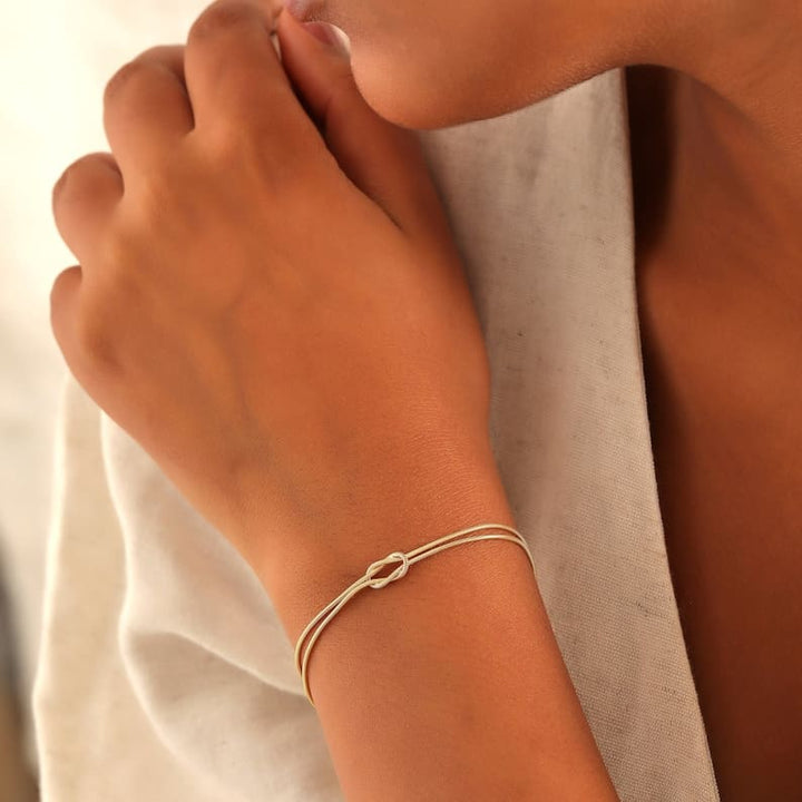 Echoarchiv | Elegantes LiEchoarchivesknoten Armband für Damen