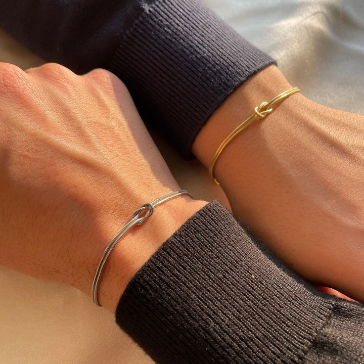 Echoarchiv | Elegantes LiEchoarchivesknoten Armband für Damen