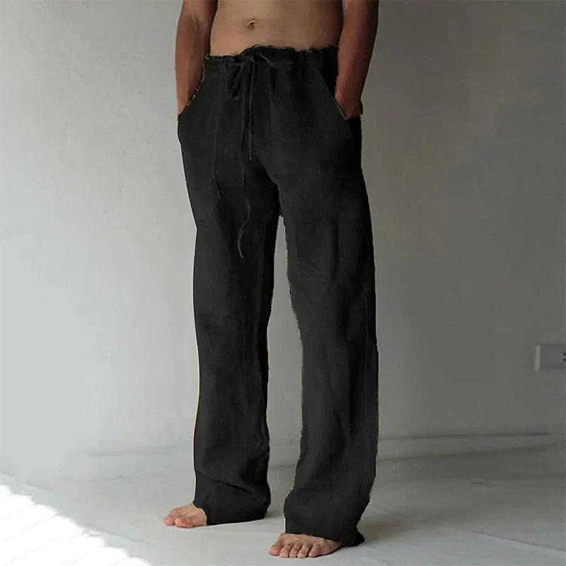 Echoarchiv | Herren Baggy Leinenhose