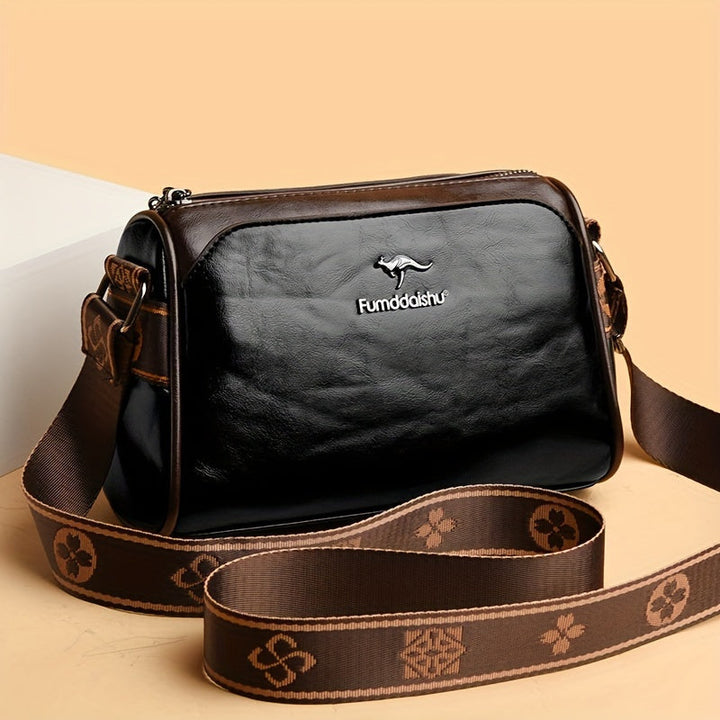 Luxuriöse Crossbody Tasche für stilvolle Frauen | Vegan LEchoarchivther