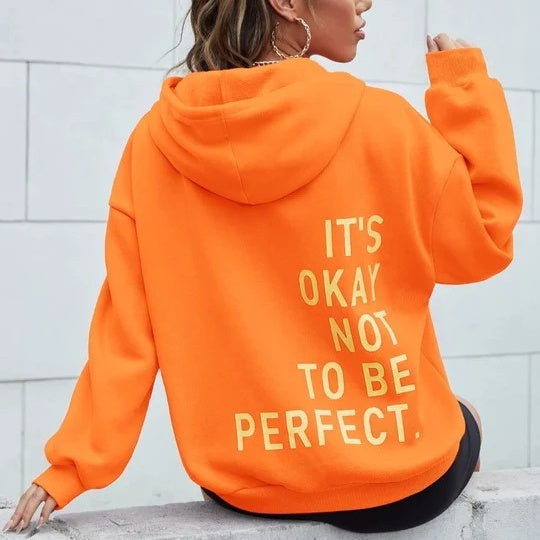 Echoarchiv Damen Hoodie mit Rückenprint und Kapuze