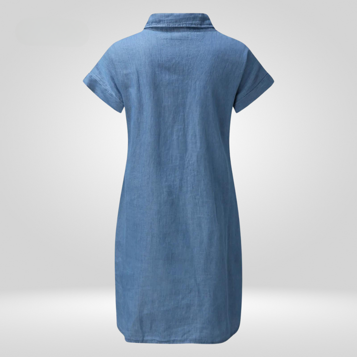 Echoarchiv | Elegantes Denim Kleid
