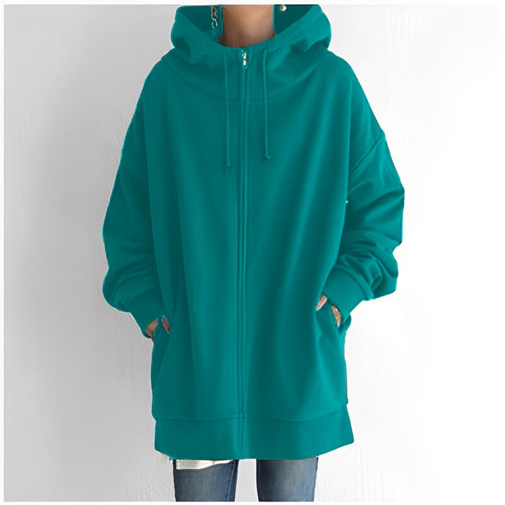 Echoarchiv | Fleece-Hoodie mit Reißverschluss