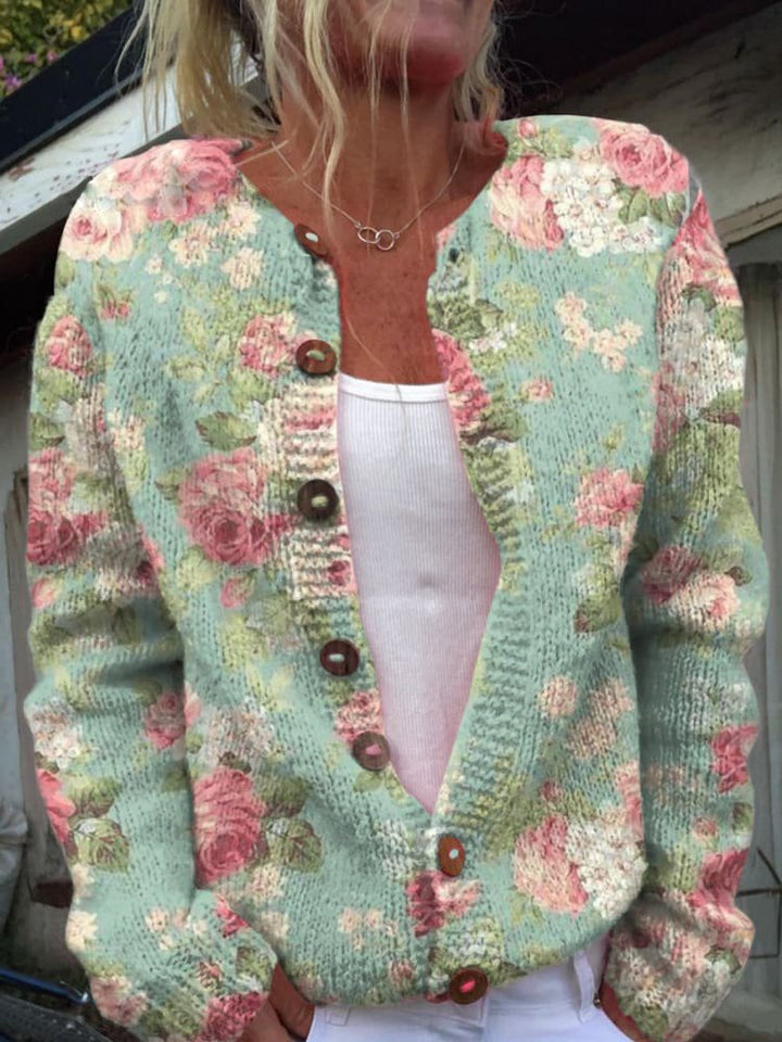 Echoarchiv | Weste mit Blumenmuster